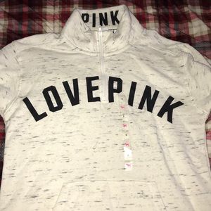 VS PINK Quarter Zip
